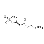 CAS#: 326016-90-4, N-Allyl-2-(1,1-Dioxido-2,3-Dihydro-3-Thiophenyl)Acetamide