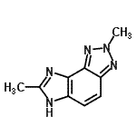 CAS 登录号：32622-35-8， 2,7-二甲基-2,6-二氢咪唑并[4,5-e]苯并三唑