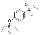 CAS#: 3263-82-9, 4-Diethylphosphinothioyloxy-N,N-Dimethylbenzenesulfonamide