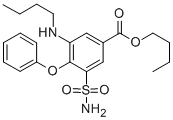 CAS 登录号：32643-00-8， 3-丁基氨基-4-(苯氧基)-5-氨基磺酰基苯甲酸丁基酯