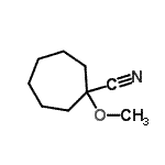 CAS#: 326487-67-6, 1-Methoxycycloheptanecarbonitrile