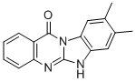 CAS 登录号：32700-93-9， 8,9-二甲基-6H-苯并咪唑并[2,3-b]喹唑啉-12-酮