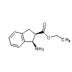 CAS#: 327178-46-1, Ethyl (1R,2R)-1-Amino-2-Indanecarboxylate
