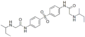 CAS 登录号：32794-97-1， 2-(丁烷-2-基氨基)-N-[4-[4-[[2-(丁烷-2-基氨基)乙酰基]氨基]苯基]磺酰基苯基]乙酰胺