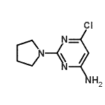 CAS#: 3289-39-2, 6-Chloro-2-(1-Pyrrolidinyl)-4-Pyrimidinamine