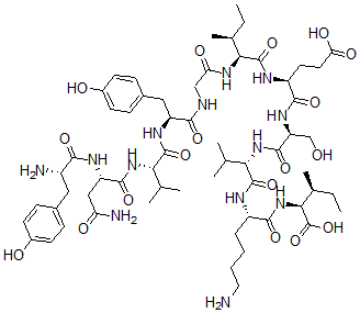 CAS#: 328944-75-8, L-Tyrosyl-L-asparaginyl-L-valyl-L-tyrosylglycyl-L-isoleucyl-L-a-glutamyl-L-seryl-L-valyl-L-lysyl-L-Isoleucine