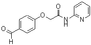 CAS 登录号：329211-31-6， 2-(4-甲酰基苯氧基)-N-(2-吡啶基)乙酰胺