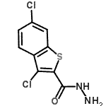 CAS#: 329219-49-0, 3,6-Dichloro-1-Benzothiophene-2-Carbohydrazide