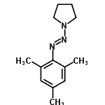CAS#: 329278-45-7, 1-[(E)-Mesityldiazenyl]Pyrrolidine