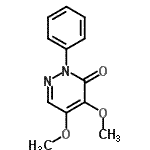 CAS#: 3295-78-1, 4,5-Dimethoxy-2-Phenyl-3(2H)-Pyridazinone
