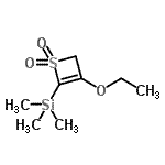 CAS#: 329913-23-7, (3-Ethoxy-1,1-Dioxido-2H-Thiet-4-Yl)(Trimethyl)Silane