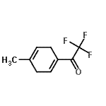 CAS 登录号：329915-27-7， 2,2,2-三氟-1-(4-甲基-1,4-环己二烯-1-基)乙酮