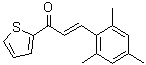 CAS 登录号：330656-62-7， (2E)-3-均三甲苯基-1-(2-噻吩基)-2-丙烯-1-酮