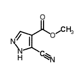CAS#: 33090-69-6, Methyl 5-Cyano-1H-Pyrazole-4-Carboxylate
