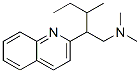 CAS#: 33098-26-9, N,N,3-Trimethyl-2-Quinolin-2-Ylpentan-1-Amine