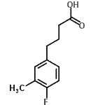 CAS#: 331-43-1, 4-(4-Fluoro-3-Methylphenyl)Butanoic Acid