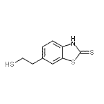 CAS#: 33125-85-8, 6-(2-Sulfanylethyl)-1,3-Benzothiazole-2(3H)-Thione