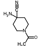 CAS 登录号：331281-20-0， 1-乙酰基-4-氨基-4-哌啶甲腈