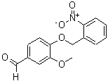 CAS#: 331463-81-1, 3-Methoxy-4-[(2-Nitrobenzyl)Oxy]Benzaldehyde