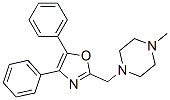 CAS#: 33161-88-5, 1-[[4,5-Di(Phenyl)-1,3-Oxazol-2-Yl]Methyl]-4-Methylpiperazine