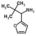 CAS 登录号：331852-16-5， 1-(2-呋喃基)-2,2-二甲基-丙-1-胺