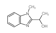 CAS 登录号：3319-28-6， 1-(1-甲基苯并咪唑-2-基)乙醇