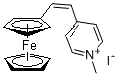 CAS#: 33197-77-2, trans-4-[2-(1-Ferrocenyl)Vinyl]-1-Methylpyridinium Iodide