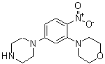 CAS 登录号：332023-13-9， 4-[2-硝基-5-(1-哌嗪基)苯基]吗啉