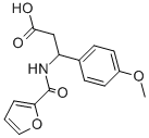 CAS#: 332052-52-5, 3-[(Furan-2-Carbonyl)-Amino]-3-(4-Methoxy-Phenyl)-Propionic Acid