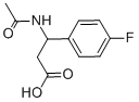 CAS 登录号：332052-58-1， N-乙酰基-2-(4-氟苯基)-DL-beta-丙氨酸