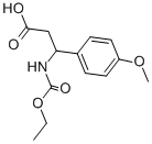 CAS 登录号：332052-65-0， 3-乙氧羰基氨基-3-(4-甲氧基-苯基)-丙酸