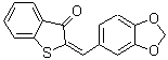 CAS 登录号：332057-37-1， (2E)-2-(1,3-苯并二氧戊环-5-基亚甲基)-1-苯并噻吩-3(2H)-酮