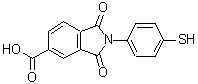 CAS#: 332129-06-3, 1,3-Dioxo-2-(4-Sulfanylphenyl)-5-Isoindolinecarboxylic Acid