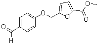 CAS 登录号：332165-48-7， 5-(4-甲酰基-苯氧基甲基)-呋喃-2-羧酸甲酯