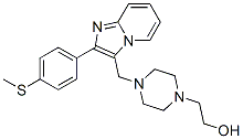 CAS#: 3323-25-9, 2-[4-[[2-(4-Methylsulfanylphenyl)Imidazo[3,2-a]Pyridin-3-Yl]Methyl]Piperazin-1-Yl]Ethanol