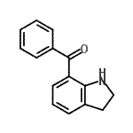 CAS#: 33244-57-4, 2,3-Dihydro-1H-Indol-7-Yl(Phenyl)Methanone