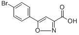 CAS#: 33282-23-4, 5-(4-Bromophenyl)Isoxazole-3-Carboxylic Acid