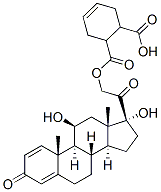 CAS#: 3331-71-3, Sodium 6-[2-[(8S,9S,10R,11S,13S,14S,17R)-11,17-Dihydroxy-10,13-Dimethyl-3-Oxo-7,8,9,11,12,14,15,16-Octahydro-6H-Cyclopenta[a]Phenanthren-17-Yl]-2-Oxoethoxy]Carbonylcyclohex-3-Ene-1-Carboxylic Acid