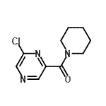 CAS#: 33332-48-8, (6-Chloro-2-Pyrazinyl)(1-Piperidinyl)Methanone