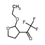 CAS#: 333339-73-4, 1-(2-Ethoxytetrahydro-3-Furanyl)-2,2,2-Trifluoroethanone