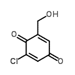 CAS#: 333344-08-4, 2-Chloro-6-(Hydroxymethyl)-1,4-Benzoquinone