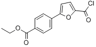 CAS#: 333435-04-4, 4-(5-Chlorocarbonyl-Furan-2-Yl)-Benzoic Acid Ethyl Ester