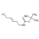 CAS#: 333438-48-5, 2-Methyl-2-Propanyl [(3E)-5-Hydroxy-3-Penten-1-Yl]Carbamate