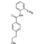 CAS 登录号：333442-31-2， N-(2-氰基苯基)-4-乙水杨胺