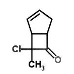 CAS#: 33471-78-2, 7-Chloro-7-Methylbicyclo[3.2.0]Hept-2-En-6-One