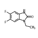 CAS 登录号：334829-56-0， 1-乙基-5,6-二氟-1,3-二氢-2H-苯并咪唑-2-酮