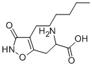 CAS 登录号：334887-43-3， alpha-氨基-4-己基-2,3-二氢-3-氧代-5-异恶唑丙酸