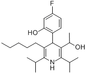 CAS#: 334992-00-6, 4-(4-Fluoro-2-Hydroxyphenyl)-alpha-Methyl-2,6-Bis(1-Methylethyl)-5-Pentyl-3-Pyridinemethanol