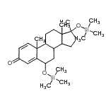 CAS#: 33526-41-9, 17-Methyl-6,17-Bis[(Trimethylsilyl)Oxy]Androsta-1,4-Dien-3-One