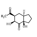 CAS#: 335388-81-3, (3aR,5S,6S,7aR)-6-Acetyl-3A,5-Dihydroxyoctahydro-4H-Inden-4-One
